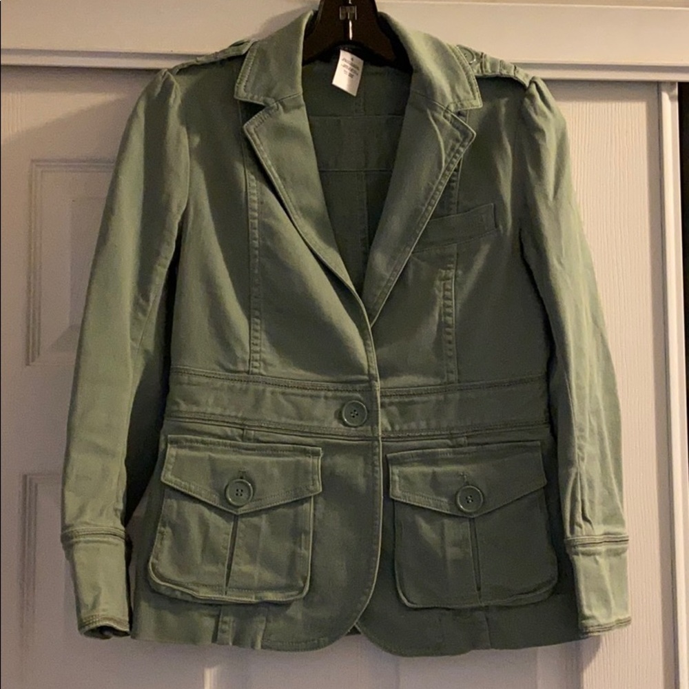 Marc Jacobs Green Army Jacket size 4